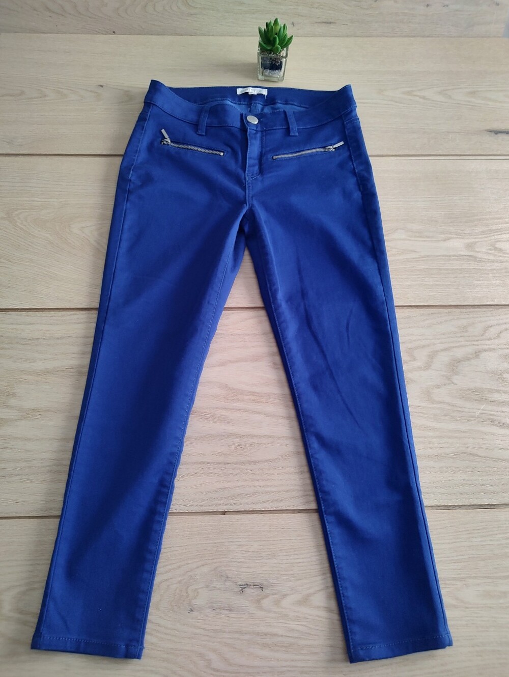 Pants Skinny Love Fire ,Color Royal Size 5 Style Ankle Zipper New Soft